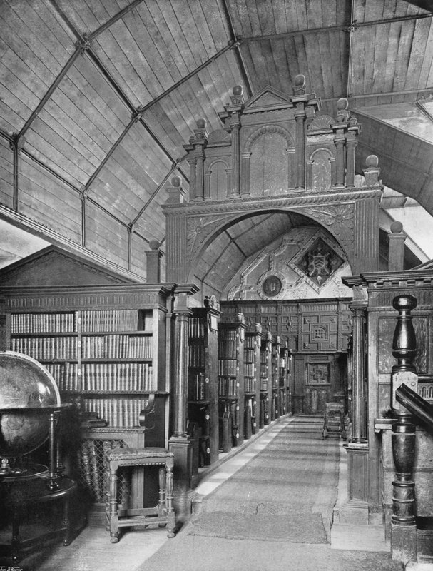 La Biblioteca del Merton College, Oxford de Charles Latham