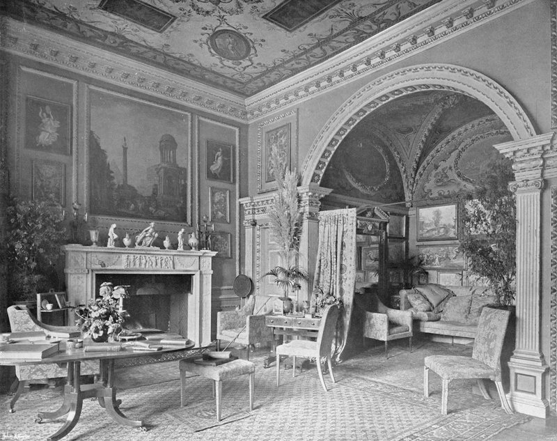 La Habitación Pintada o Italiana de Charles Latham