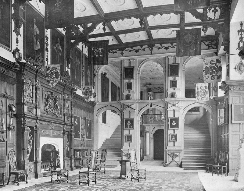 La Pantalla Vanbrugh en el Salón de Charles Latham