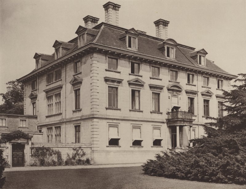 Thorpe Hall, Peterborough, el Frente Sur de Charles Latham