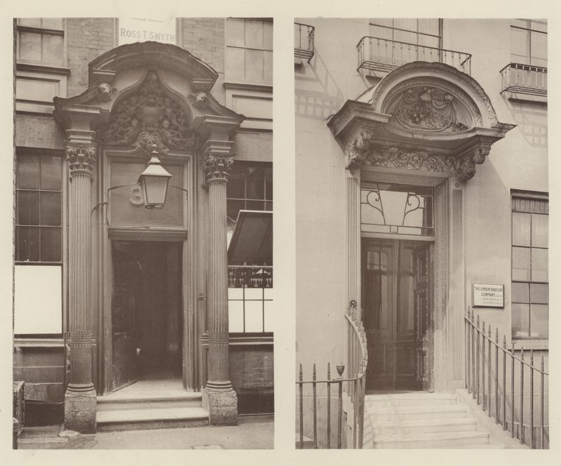 Dos Puertas de Londres, Mark Lane, Este Central, Grosvenor Road, Suroeste de Charles Latham
