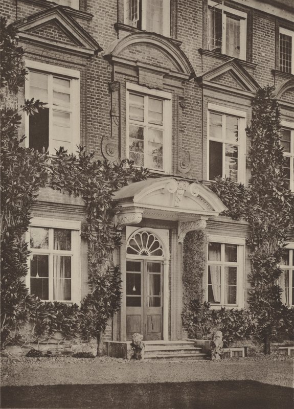 Tyttenhanger, Herts, Entrada, Frente del Jardín de Charles Latham