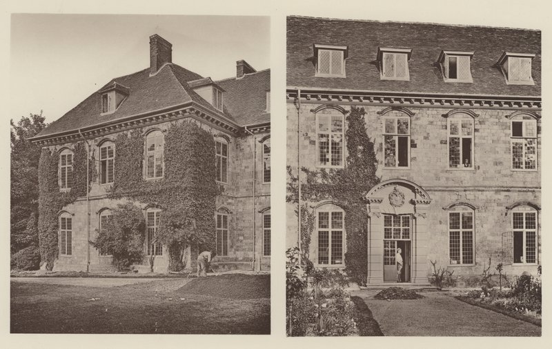 Wolvesey House, Winchester, Partes de los Frentes Norte y Sur de Charles Latham