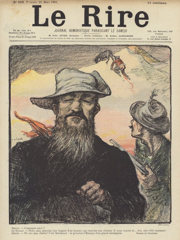 Ilustración para Le Rire de Charles Leandre