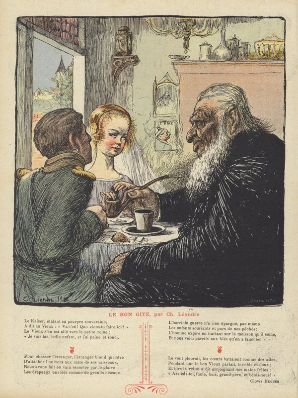 Ilustración para Le Rire de Charles Leandre
