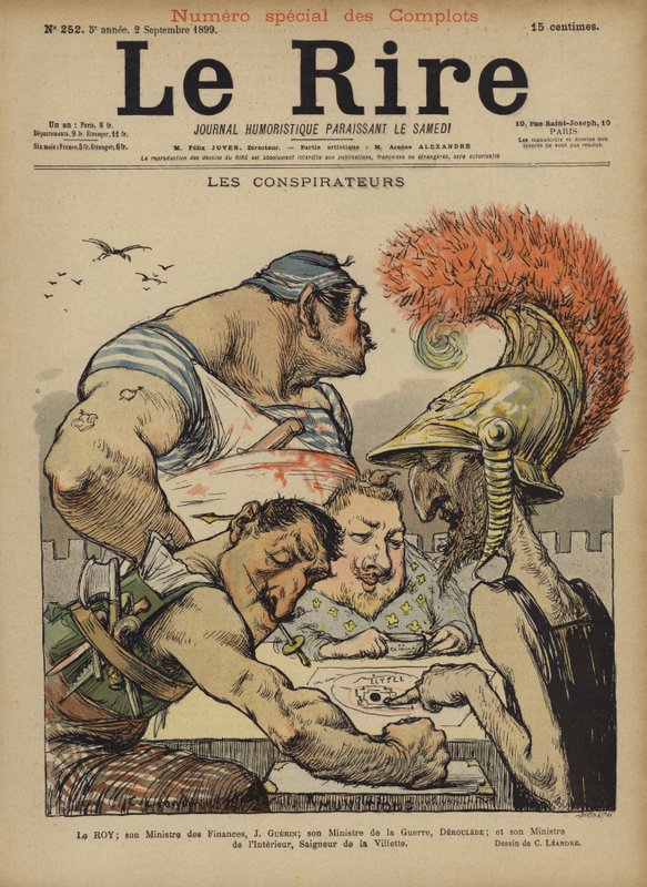 Ilustración para Le Rire de Charles Leandre