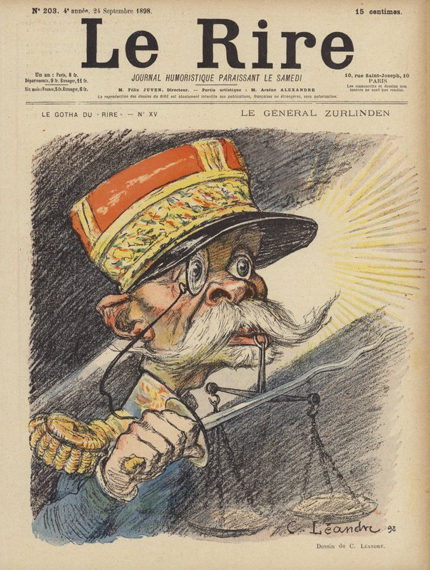 Ilustración para Le Rire de Charles Leandre