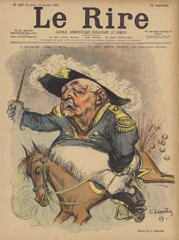 Ilustración para Le Rire de Charles Leandre