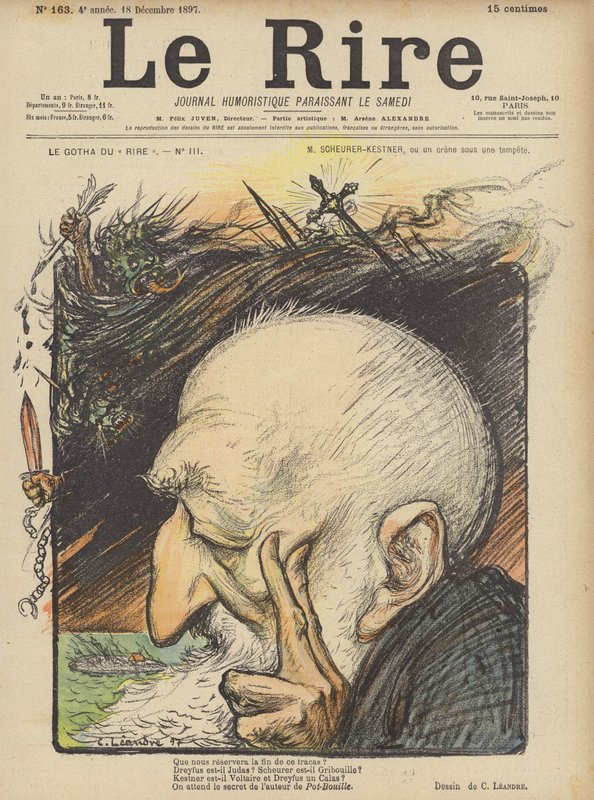 Ilustración para Le Rire de Charles Leandre