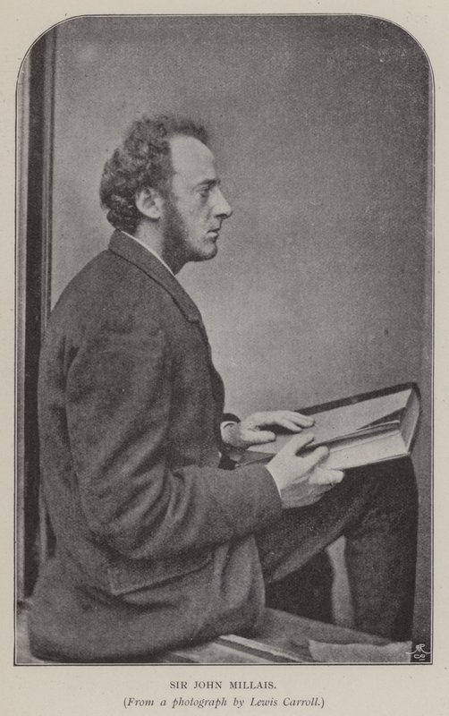 Sir John Millais de Charles Lutwidge Dodgson