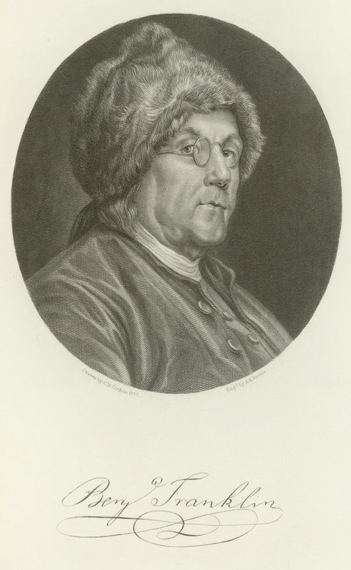 Benjamin Franklin de Charles Nicolas II Cochin