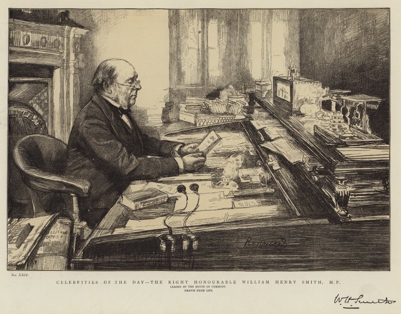 Celebridades del Día, el Muy Honorable William Henry Smith, MP de Charles Paul Renouard