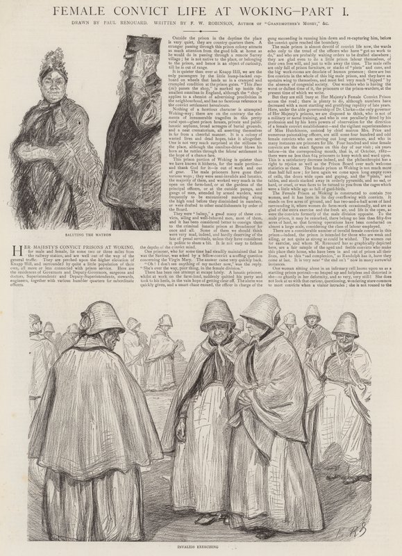 Vida de Convicta en Woking de Charles Paul Renouard