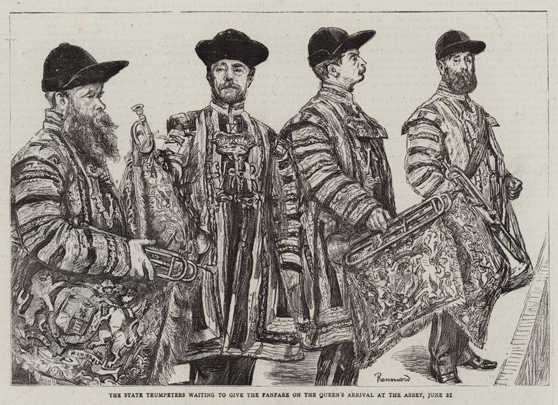 El Jubileo de Su Majestad la Reina de Charles Paul Renouard