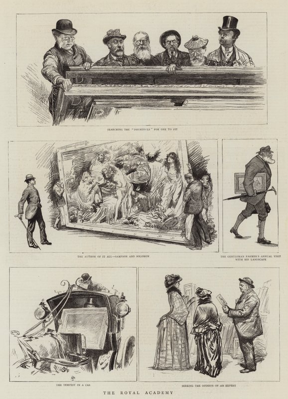 La Real Academia de Charles Paul Renouard