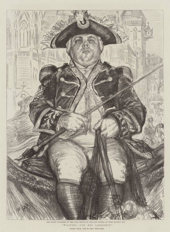 Esperando a Su Señoría de Charles Paul Renouard