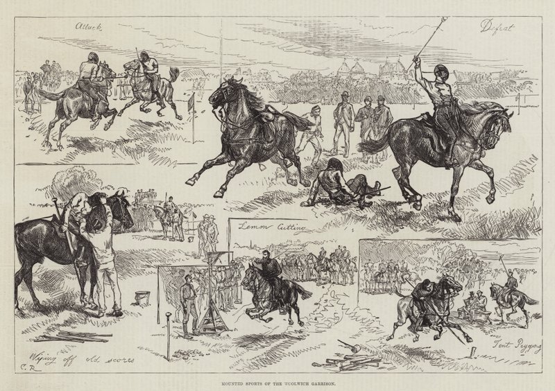 Deportes Montados de la Guarnición de Woolwich de Sir John Charles Robinson