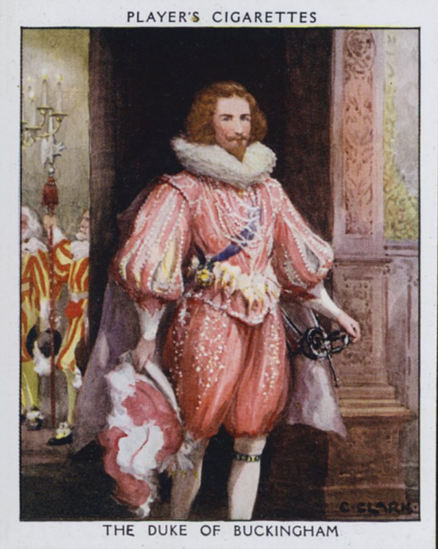 El duque de Buckingham, Steenie, favorito del rey James I de Christopher (after) Clark