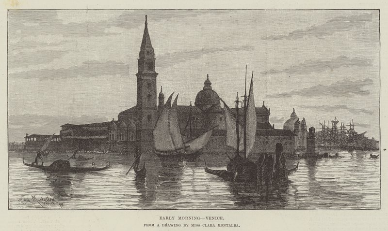 Madrugada en Venecia de Clara Montalba