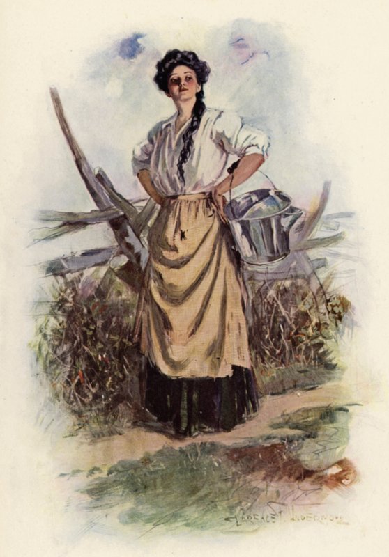 ¿A dónde vas, mi linda doncella? de Clarence F. Underwood