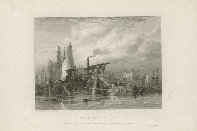 Draga de Lastre de Clarkson Frederick Stanfield