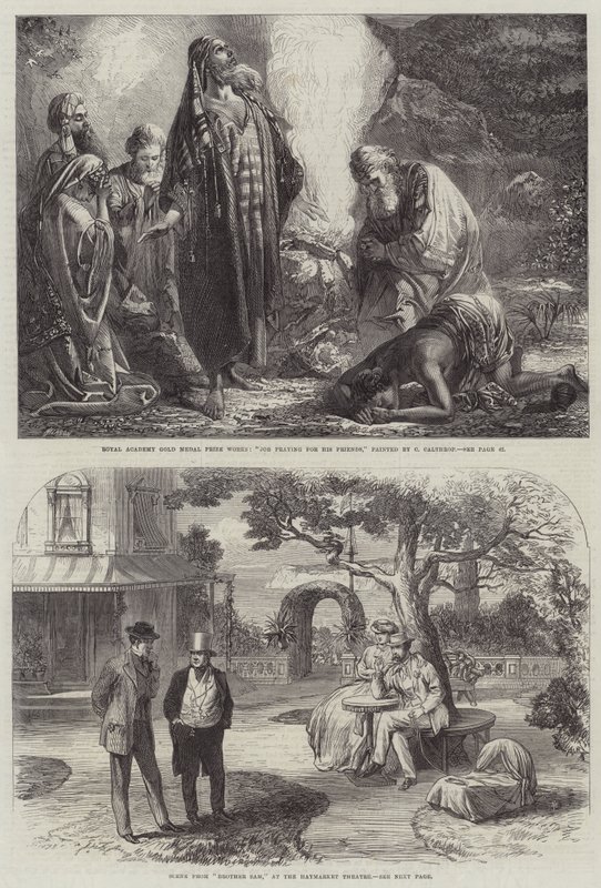 Diseños Ganadores de la Medalla de Oro de la Real Academia de Claude Andrew Calthrop