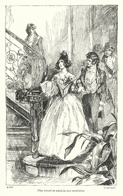Ilustración para Coningsby de Disraeli de Claude Shepperson
