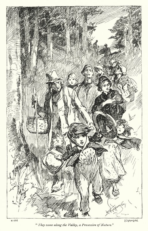 Ilustración para Coningsby de Disraeli de Claude Shepperson