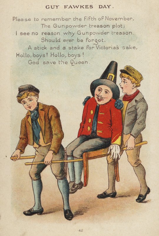 Rima infantil: Día de Guy Fawkes de Constance Haslewood