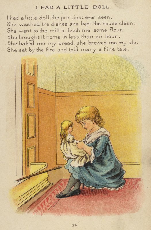 Rima infantil: Tenía una pequeña muñeca de Constance Haslewood