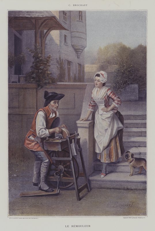 El afilador de Constant Joseph Brochart