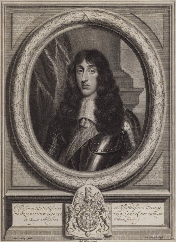 Henry Stuart, Duque de Gloucester, hijo menor del Rey Carlos I de Cornelis II Van Dalen