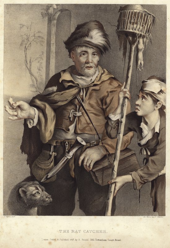 El cazador de ratas de Cornelis Visscher