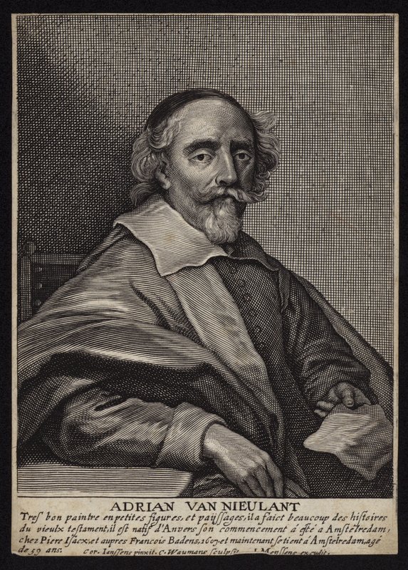 Adriaen van Nieulandt el Joven de Cornelius Janssen van Ceulen