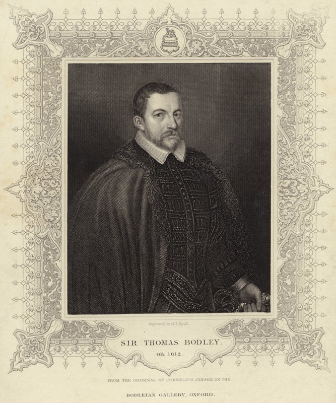 Sir Thomas Bodley de Cornelius Janssen van Ceulen