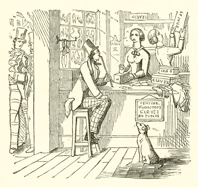 Tienda de guantes de Cuthbert Bede