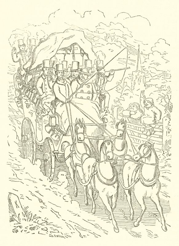 En camino a Oxford de Cuthbert Bede