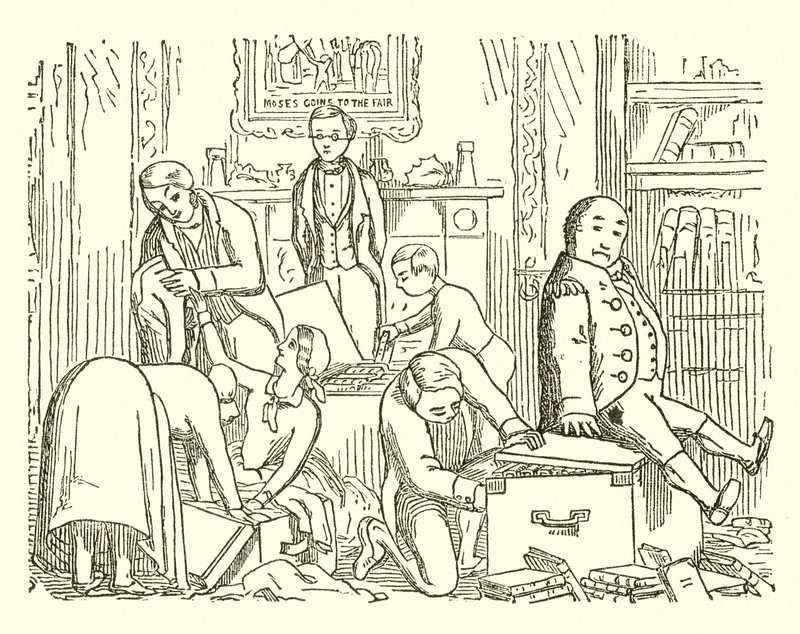 Empacando para Oxford de Cuthbert Bede