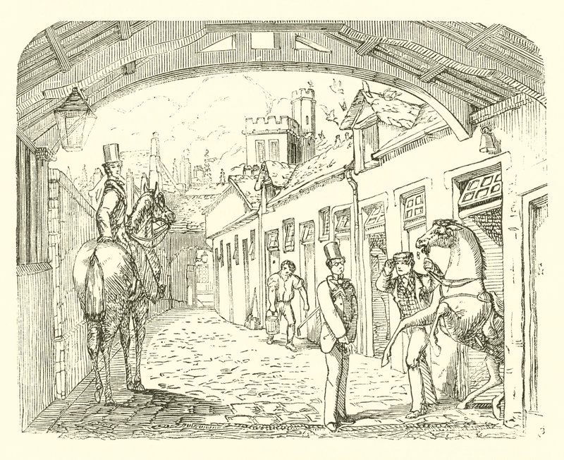 Establos de Cuthbert Bede