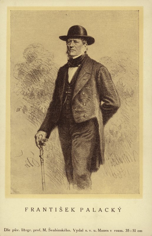 František Palacký (1798-1876), historiador y político checo de Czech School