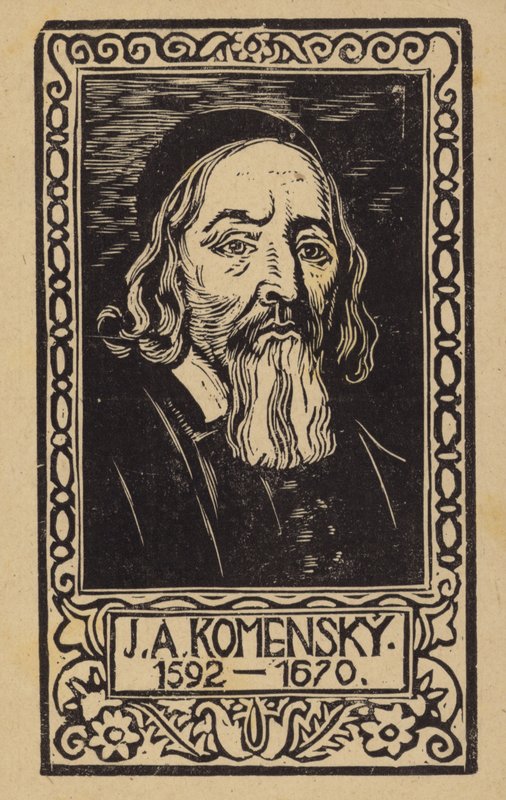 John Amos Comenius (1592-1670), maestro, educador y escritor checo de Czech School