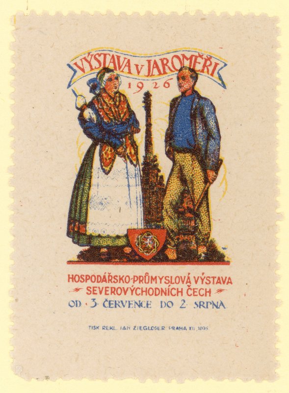 Exposición Económica e Industrial del Noreste de Bohemia, Jaromer, Checoslovaquia, 1926 de Czech School