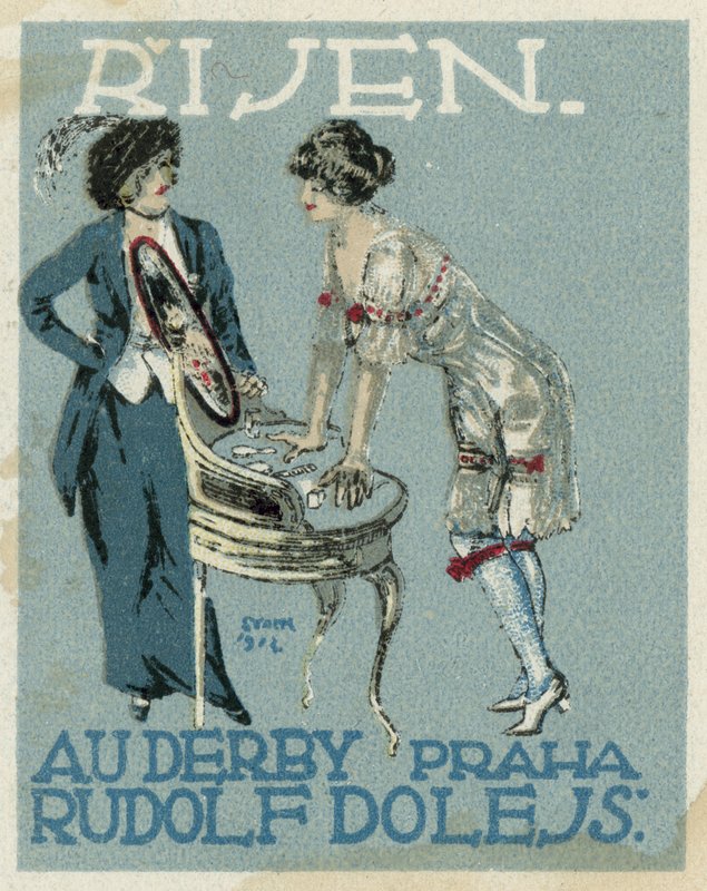 Octubre. Moda Au Derby Rudolf Dole, Praga de Czech School