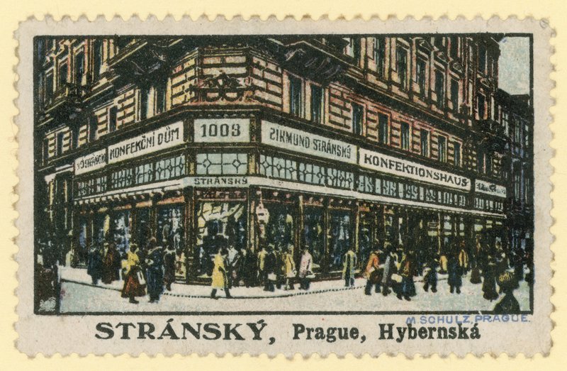 Confitería Stransky, Calle Hybernska, Praga de Czech School