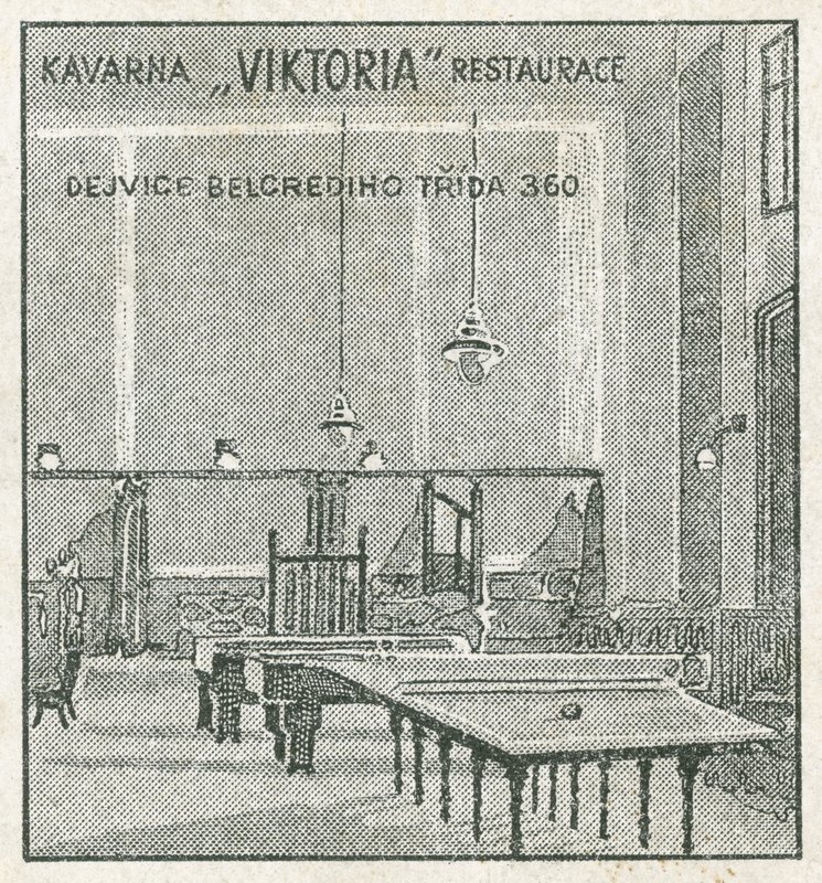 Café y restaurante Viktoria de Czech School