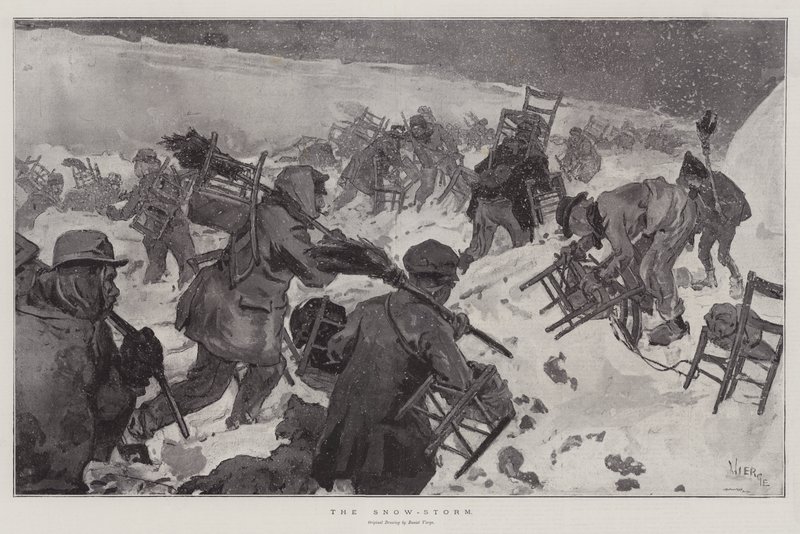 La tormenta de nieve de Daniel Urrabieta Vierge