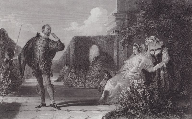 Malvolio, Noche de Reyes de Daniel (after) Maclise