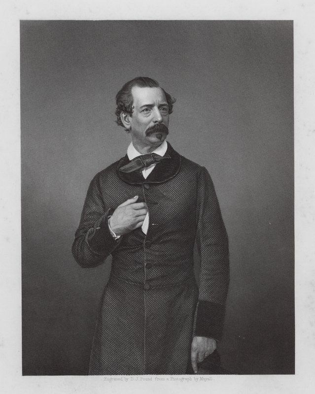 William Frederick Wallett, payaso inglés (grabado) de Daniel John. Pound