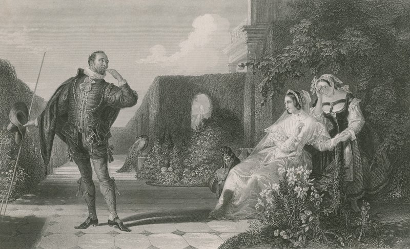 Malvolio, Noche de Reyes de Daniel Maclise