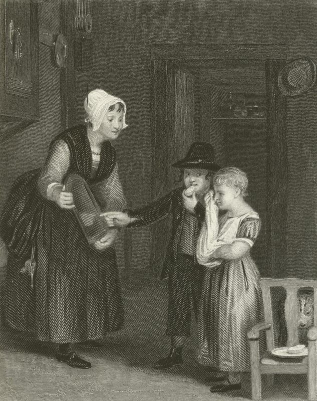 El niño travieso de David Wilkie